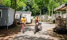 Balade à vélo dans le Domaine de Soulac