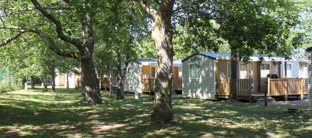 Mobil homes du camping La Pointe